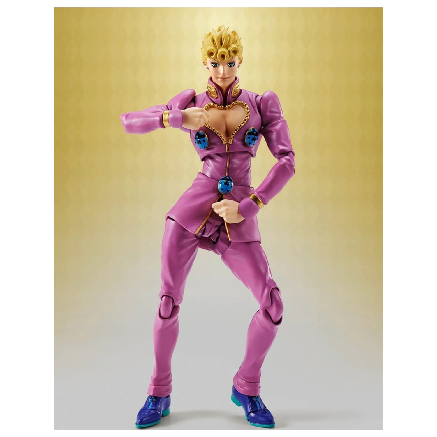 JoJo's Bizarre Adventure: Golden Wind S.H.Figuarts Figurina de actiune Giorno Giovanna 16 cm poza produsului