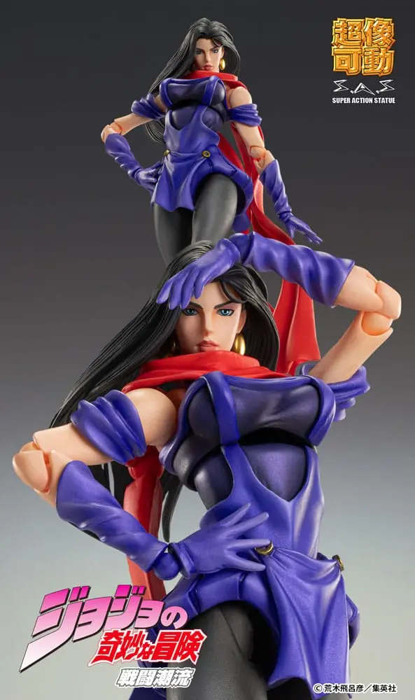 JoJo's Bizarre Adventure Part 2: Battle Tendency figurina de acțiune Chozokado (Lisa Lisa) 15 cm poza produsului