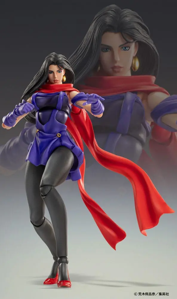 JoJo's Bizarre Adventure Part 2: Battle Tendency figurina de acțiune Chozokado (Lisa Lisa) 15 cm poza produsului