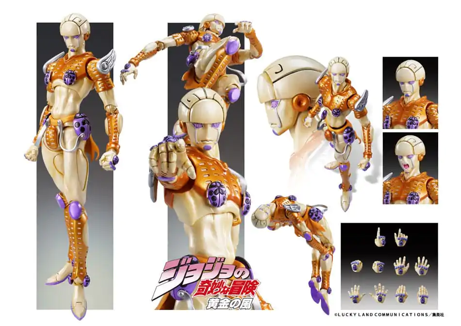 JoJo's Bizarre Adventure Part 5: Golden Wind Figurina de acțiune Chozokado G·E (a 3-a ediție) 15 cm poza produsului