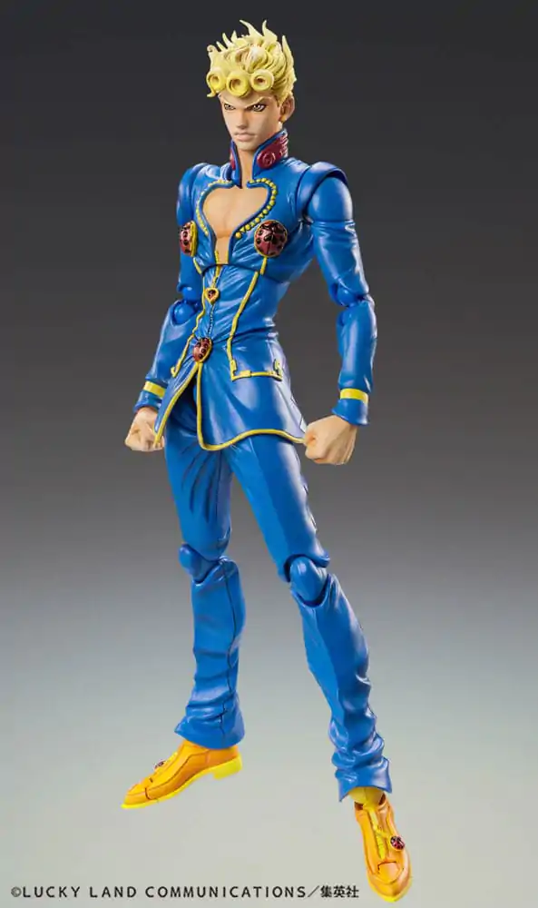 JoJo's Bizarre Adventure Part 5: Golden Wind Figurina de actiune Chozokado Giorno Giovanna Second 15 cm poza produsului