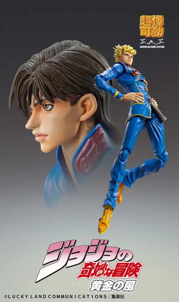 JoJo's Bizarre Adventure Part 5: Golden Wind Figurina de actiune Chozokado Giorno Giovanna Second 15 cm poza produsului