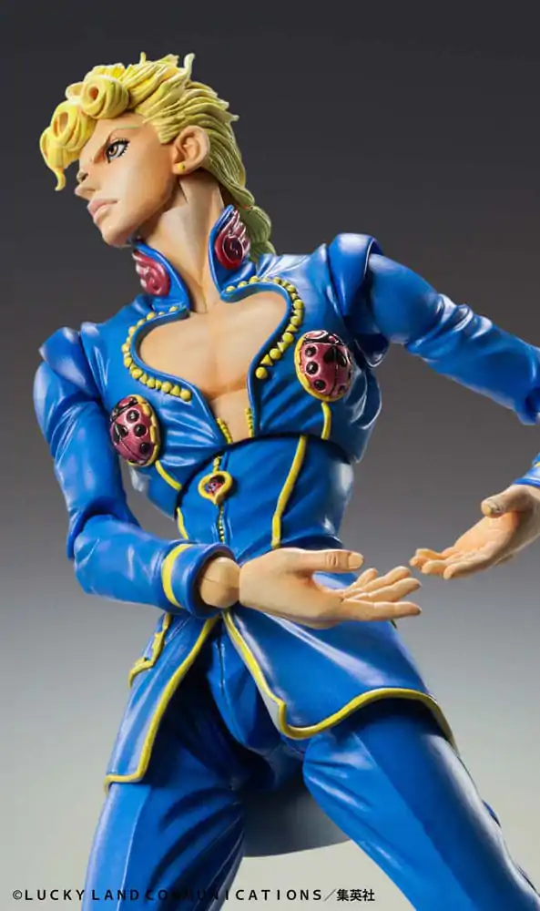 JoJo's Bizarre Adventure Part 5: Golden Wind Figurina de actiune Chozokado Giorno Giovanna Second 15 cm poza produsului