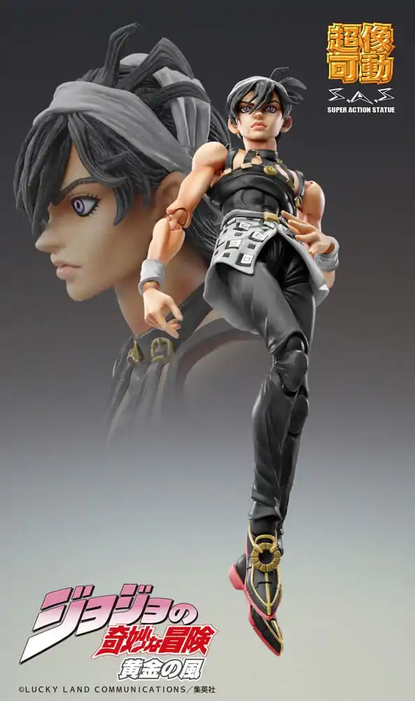 JoJo's Bizarre Adventure Part 5: Golden Wind Figurina de acțiune Chozokado (Narancia Ghirga & As Ver. Black) 15 cm poza produsului