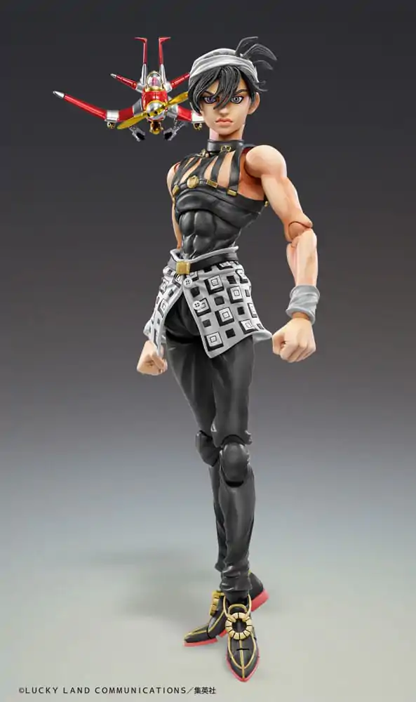 JoJo's Bizarre Adventure Part 5: Golden Wind Figurina de acțiune Chozokado (Narancia Ghirga & As Ver. Black) 15 cm poza produsului