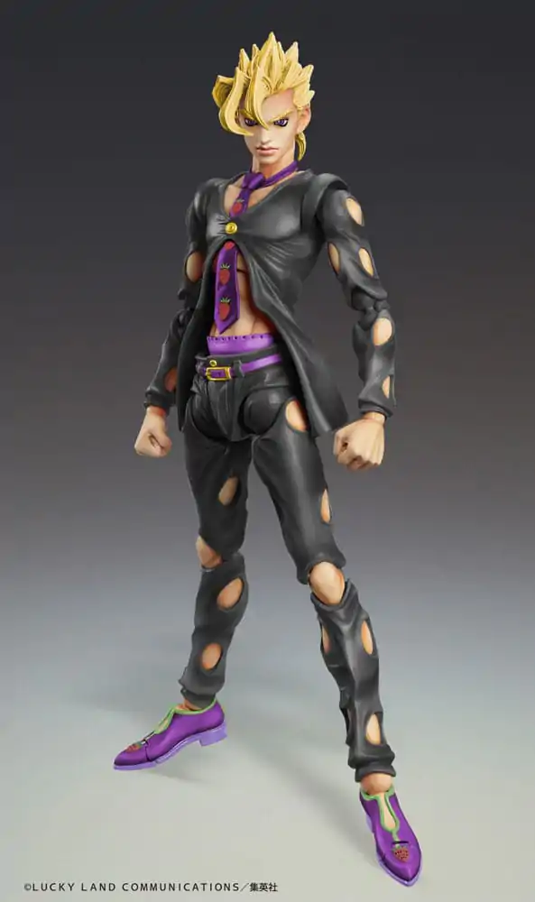 JoJo's Bizarre Adventure Part 5: Golden Wind Figurina de acțiune Chozokado (Pannacotta Fugo Ver. Black) 15 cm poza produsului