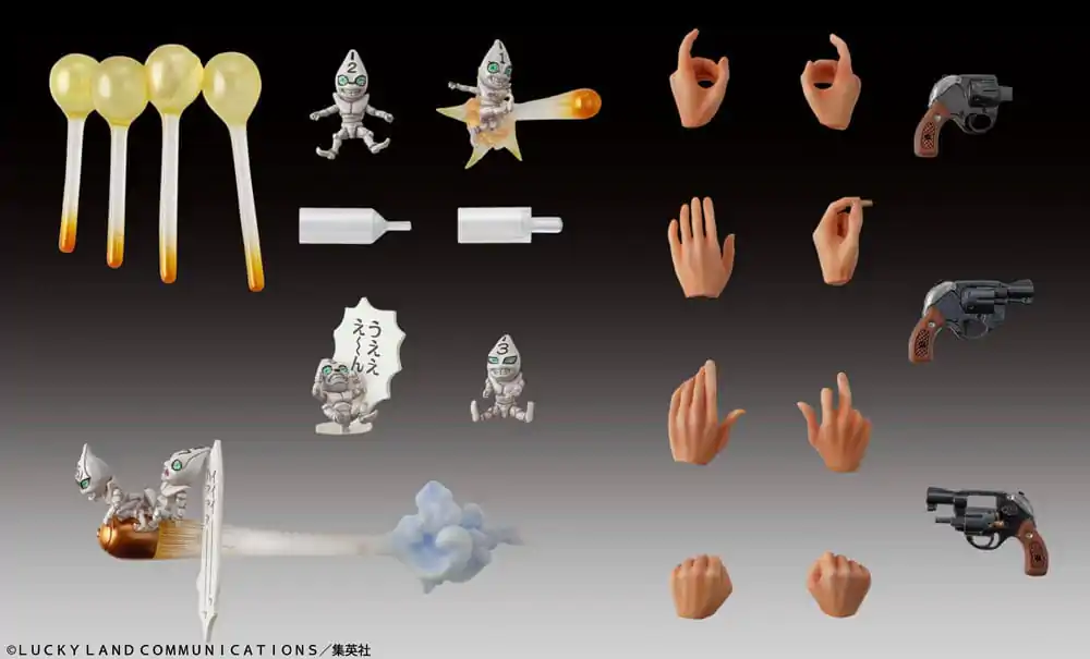 JoJo's Bizarre Adventure Part 5 Statuie Legendă Statuie PVC Chozokado Guido Mista & S P (re-run) 15 cm poza produsului