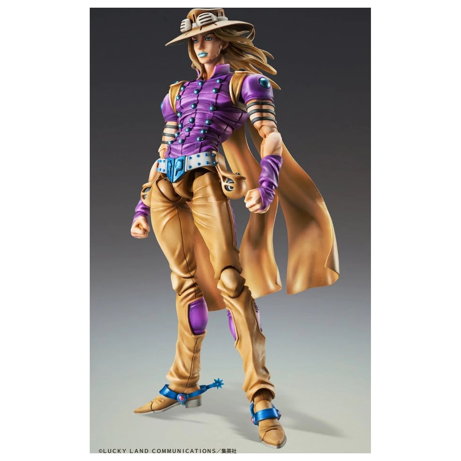 JoJo's Bizarre Adventure Part 7: Steel Ball Run Super Acțiune Figurina Chozokado Gyro Zeppeli Ver.1.5 16 cm poza produsului