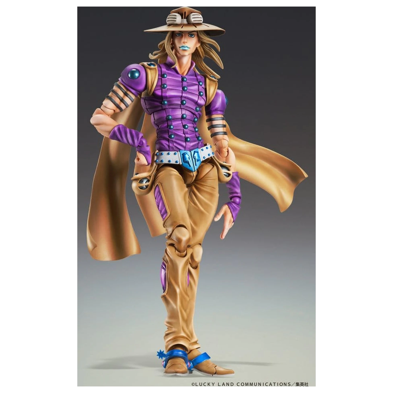 JoJo's Bizarre Adventure Part 7: Steel Ball Run Super Acțiune Figurina Chozokado Gyro Zeppeli Ver.1.5 16 cm poza produsului