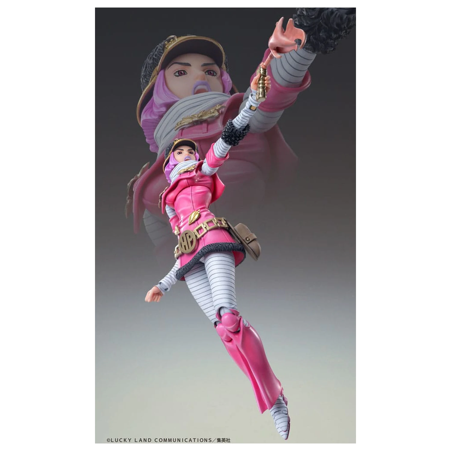 JoJo's Bizarre Adventure Part 7: Steel Ball Run Super Action Action Figure Chozokado (Hot Pants) 16 cm poza produsului