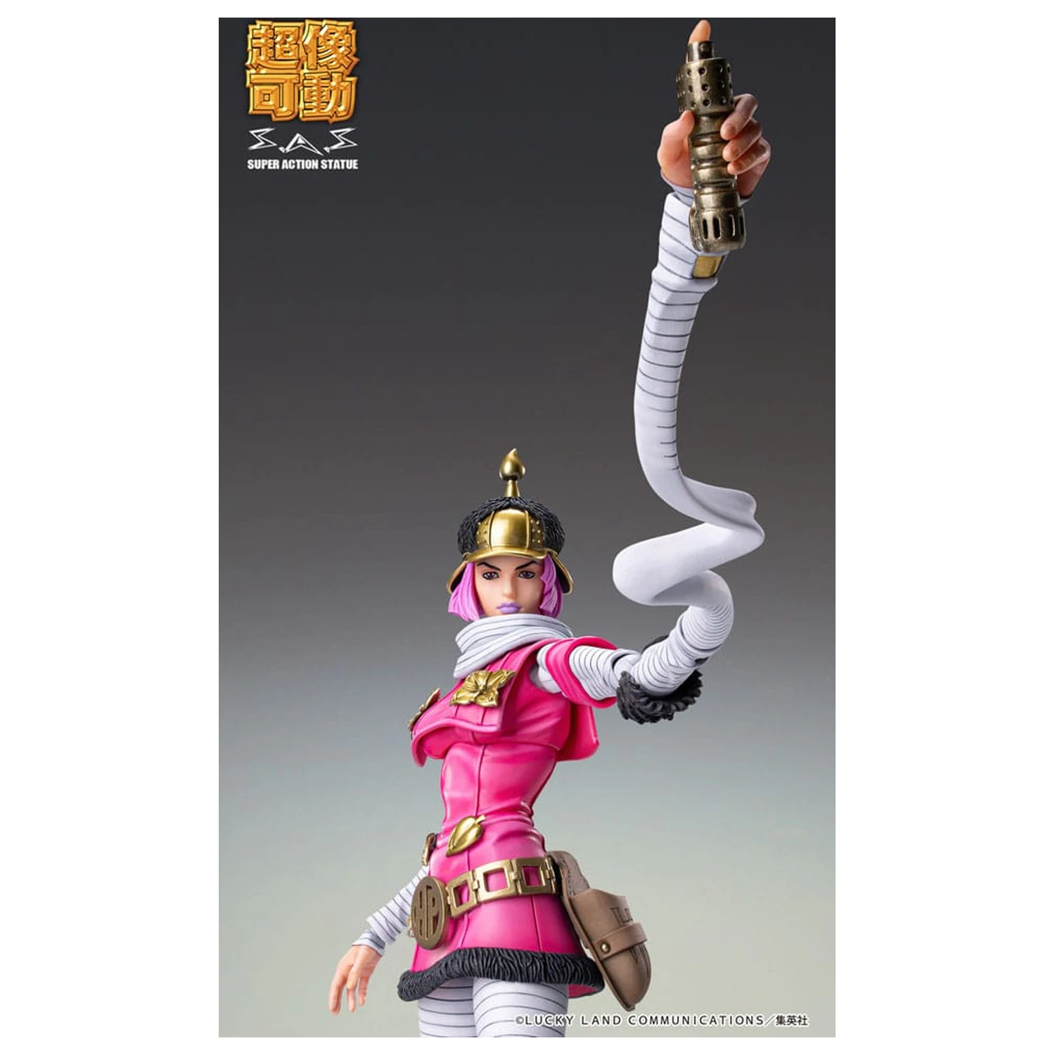 JoJo's Bizarre Adventure Part 7: Steel Ball Run Super Action Action Figure Chozokado (Hot Pants) 16 cm poza produsului