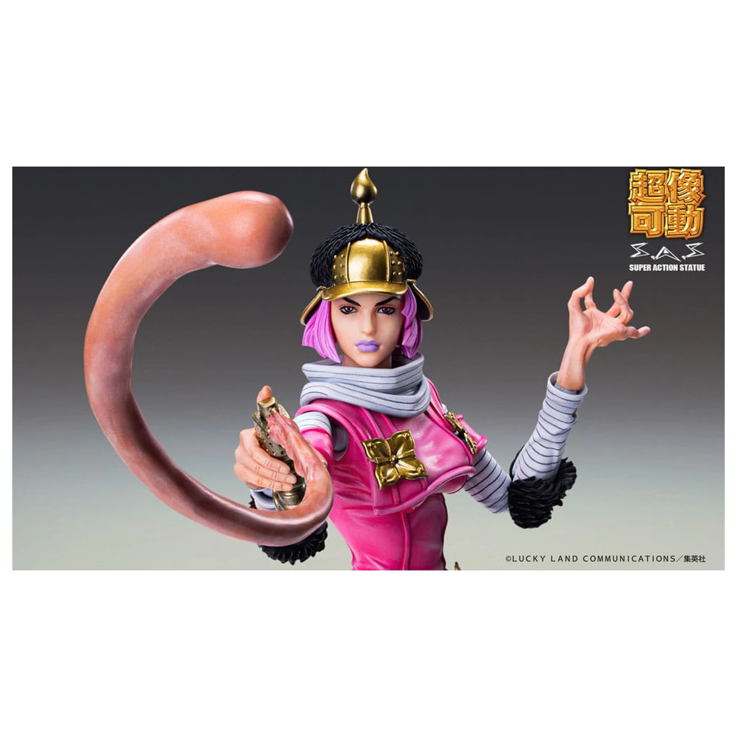 JoJo's Bizarre Adventure Part 7: Steel Ball Run Super Action Action Figure Chozokado (Hot Pants) 16 cm poza produsului