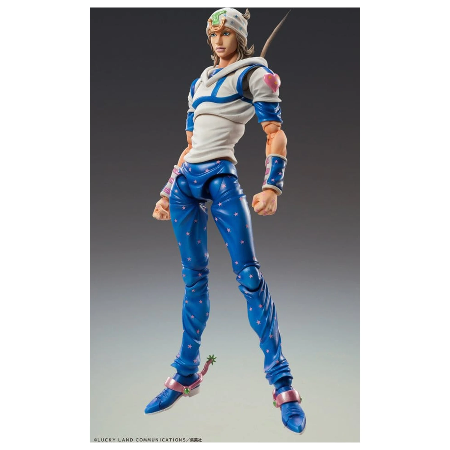 JoJo's Bizarre Adventure Part 7: Steel Ball Run Super Chozokado Action Action Figure Johnny Joestar 15 cm poza produsului