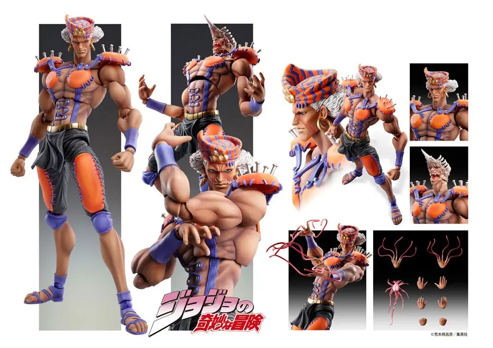 JoJo's Bizarre Adventure Part2 (BT) Super Action Acțiune Figura Chozo Kado (Esidisi) 17 cm poza produsului