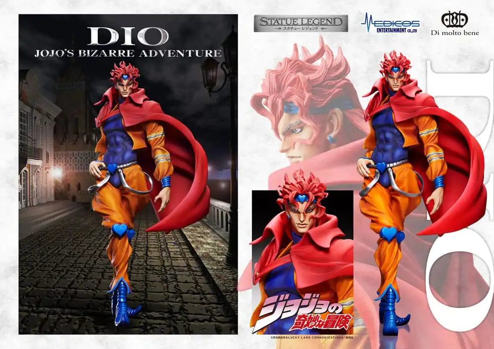 JoJo's Bizarre Adventure Part3 Statuie Legendă Statuie PVC Dio 17 cm (reluare) poza produsului