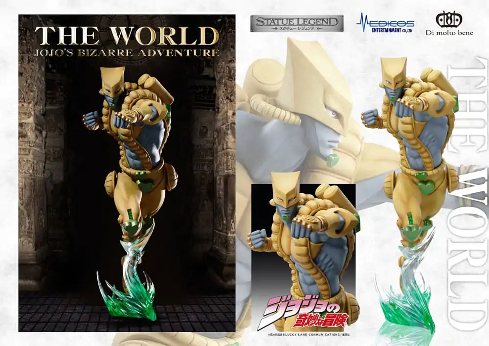 JoJo's Bizarre Adventure Part3 Statuie Legendă PVC Statuie The World 16 cm (re-run) poza produsului