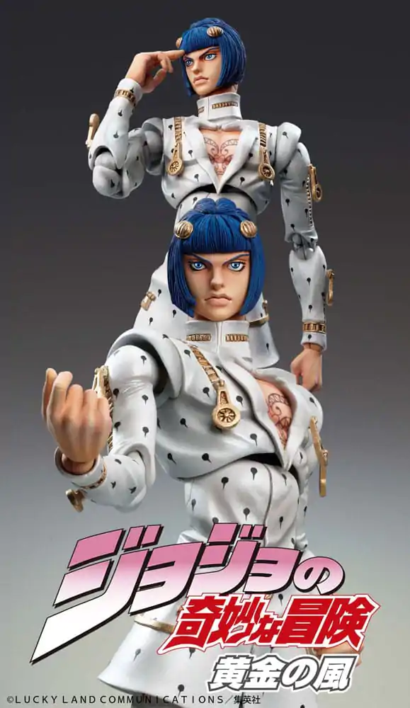 JoJo's Bizarre Adventure Part5 Golden Wind Figurina de acțiune Chozokado Bruno Bucciarati 15 cm (a 3-a ediție) poza produsului