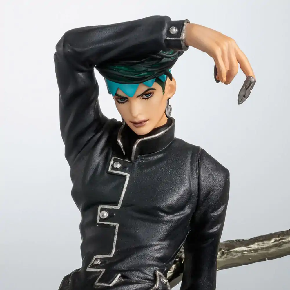 JoJo's Bizarre Adventure pix figurina Rohan Kishibe Black Ver. 19 cm poza produsului