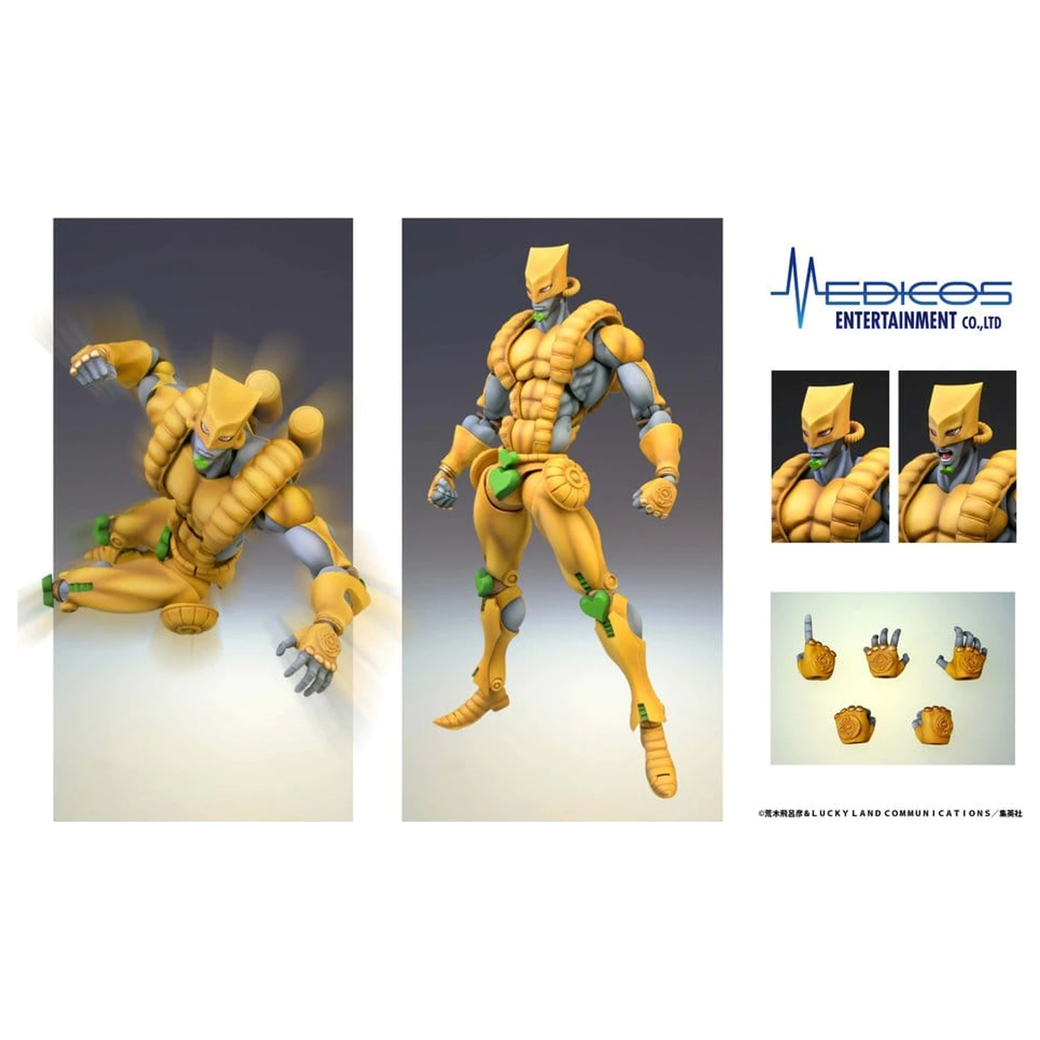 JoJo's Bizarre Adventure: Stardust Crusaders Figurina de actiune Chozokado The World 17 cm poza produsului