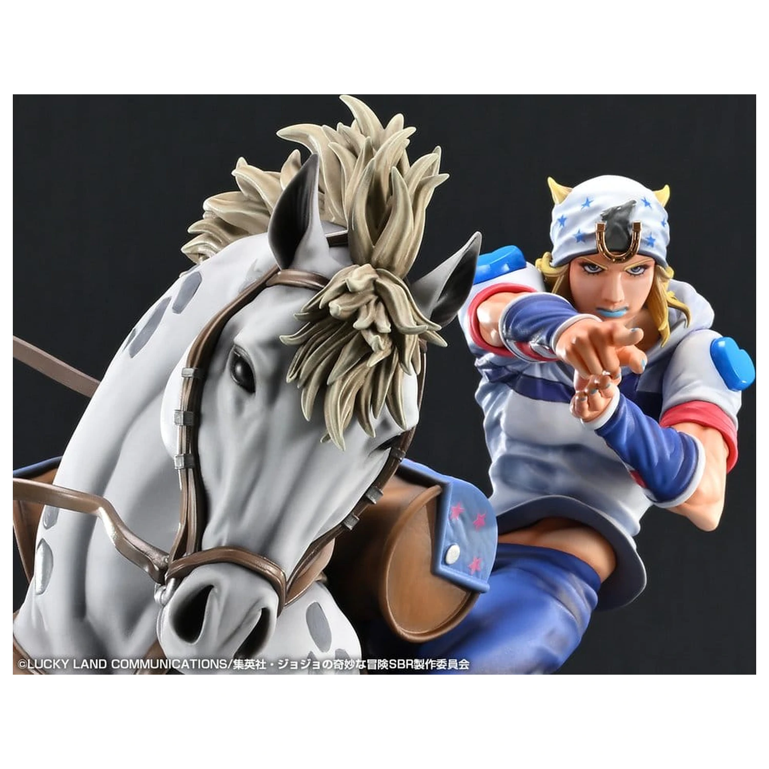 JoJo's Bizarre Adventure: Steel Ball Run Chozo Art Collection figurina PVC Johnny Joestar & Slow Dancer 30 cm poza produsului