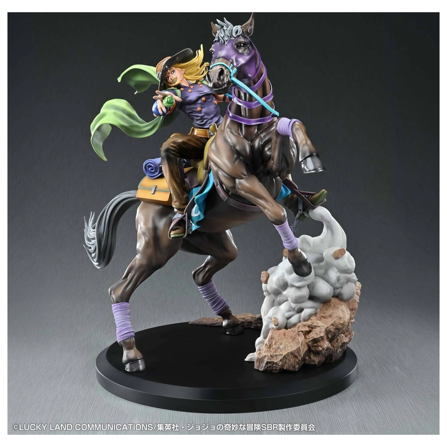 JoJo's Bizarre Adventure: Steel Ball Run Figurina Gyro Zeppeli & Valkyrie 31 cm poza produsului