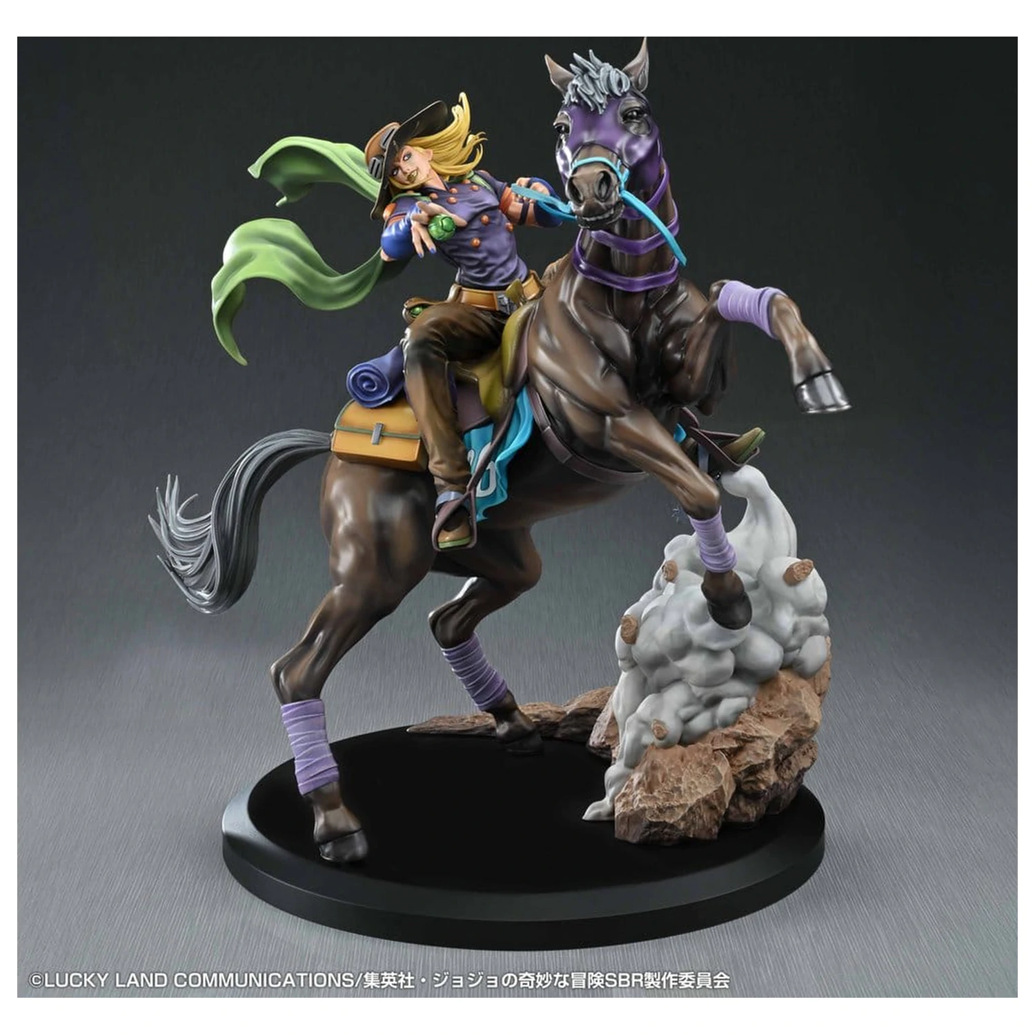JoJo's Bizarre Adventure: Steel Ball Run Figurina Gyro Zeppeli & Valkyrie 31 cm poza produsului
