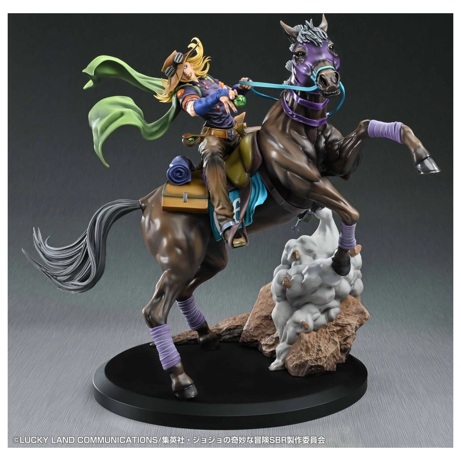 JoJo's Bizarre Adventure: Steel Ball Run Figurina Gyro Zeppeli & Valkyrie 31 cm poza produsului