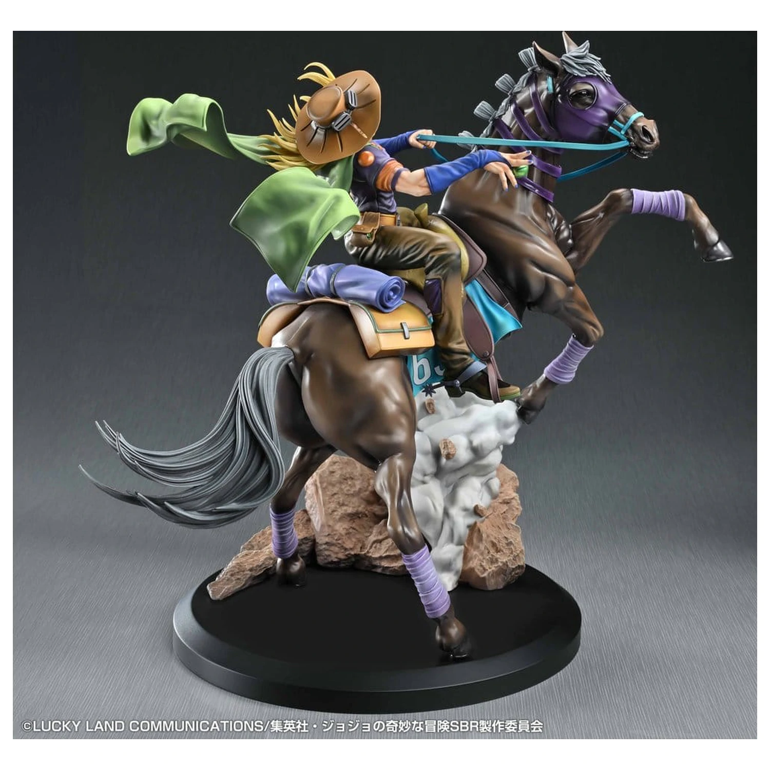 JoJo's Bizarre Adventure: Steel Ball Run Figurina Gyro Zeppeli & Valkyrie 31 cm poza produsului