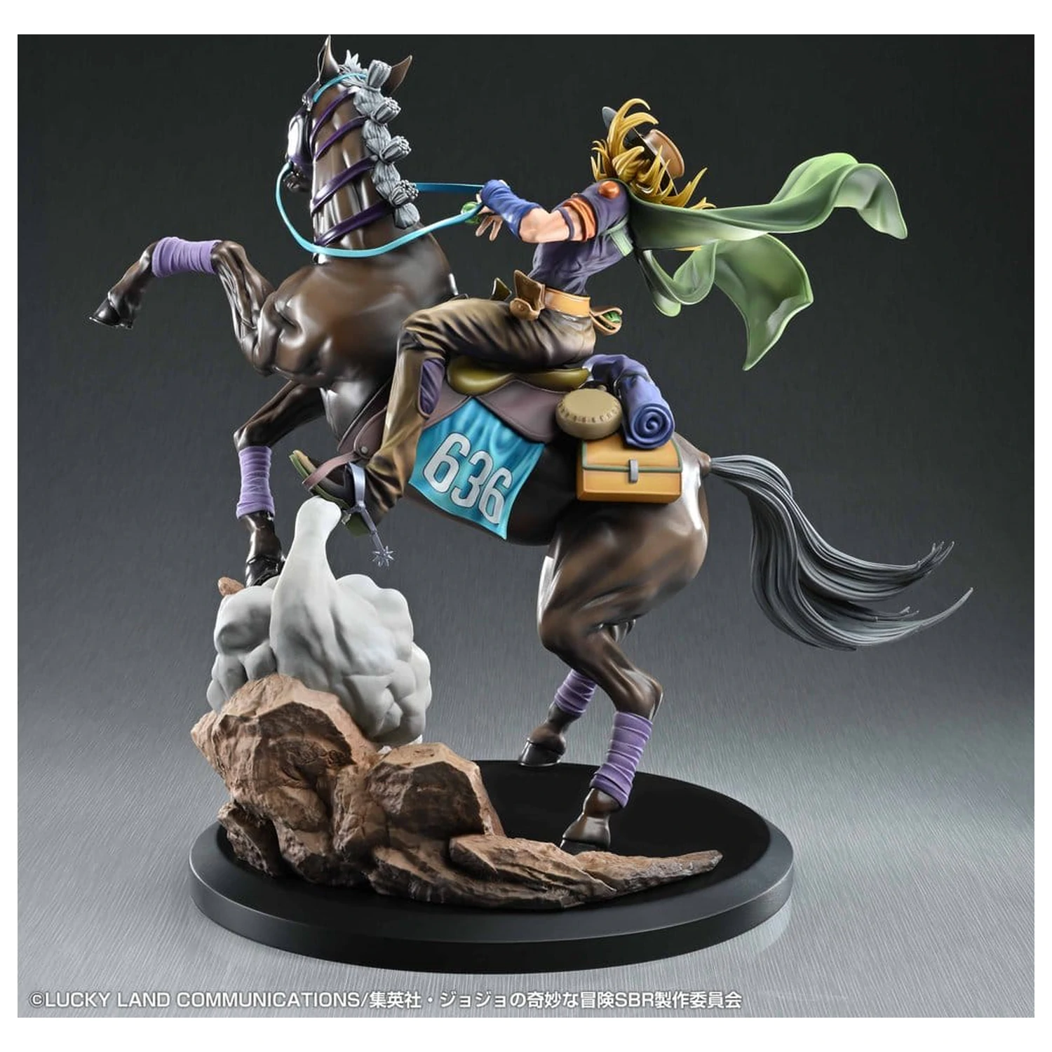 JoJo's Bizarre Adventure: Steel Ball Run Figurina Gyro Zeppeli & Valkyrie 31 cm poza produsului
