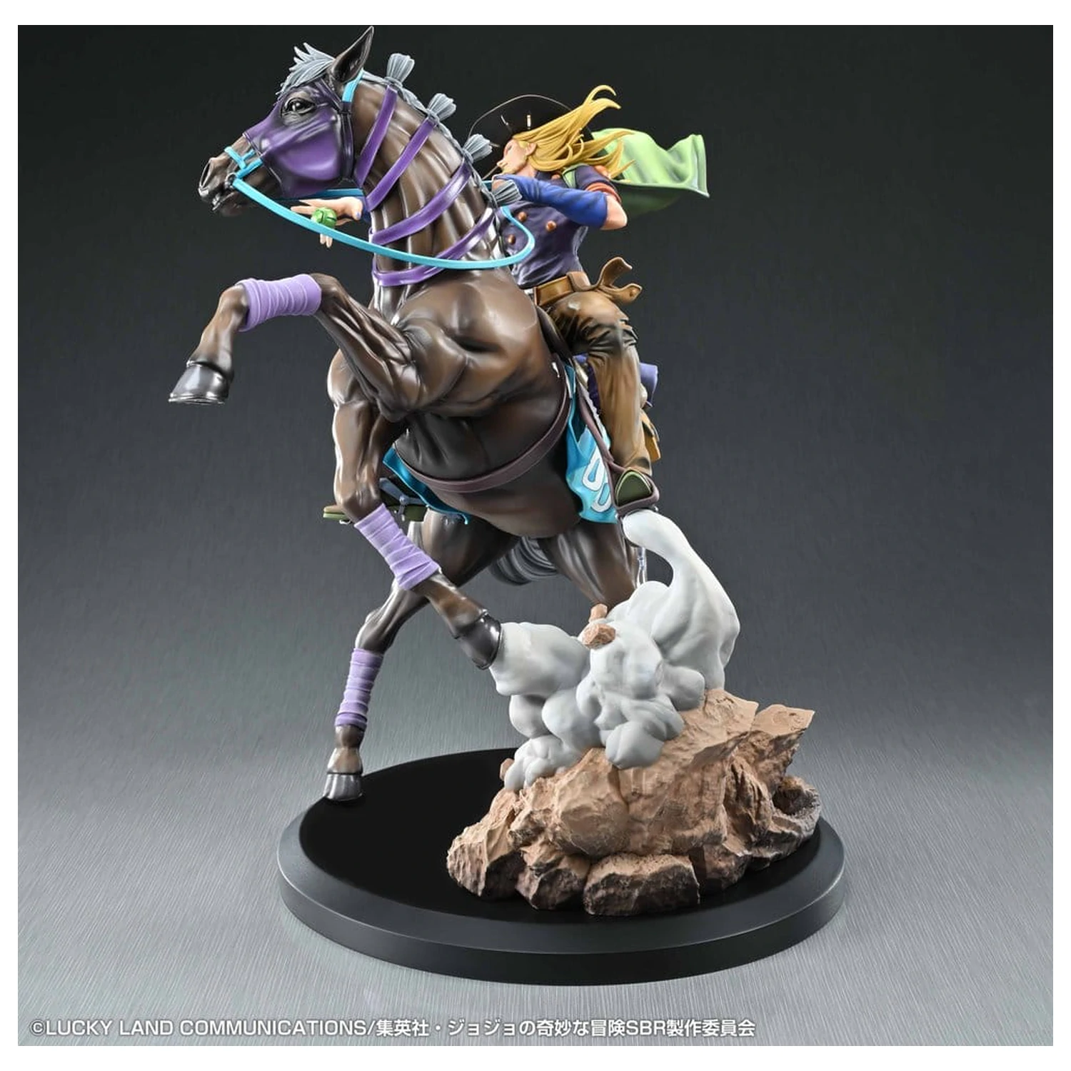 JoJo's Bizarre Adventure: Steel Ball Run Figurina Gyro Zeppeli & Valkyrie 31 cm poza produsului
