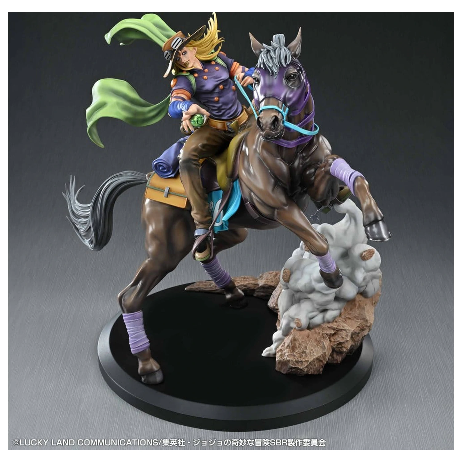 JoJo's Bizarre Adventure: Steel Ball Run Figurina Gyro Zeppeli & Valkyrie 31 cm poza produsului