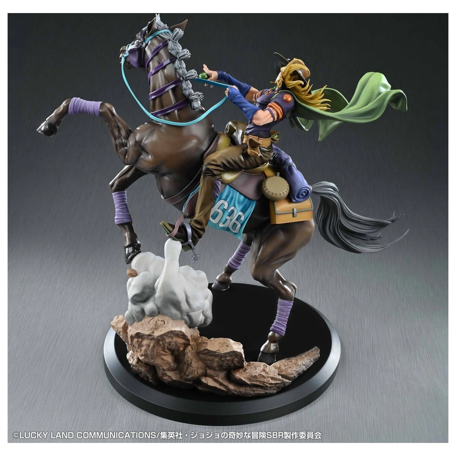 JoJo's Bizarre Adventure: Steel Ball Run Figurina Gyro Zeppeli & Valkyrie 31 cm poza produsului