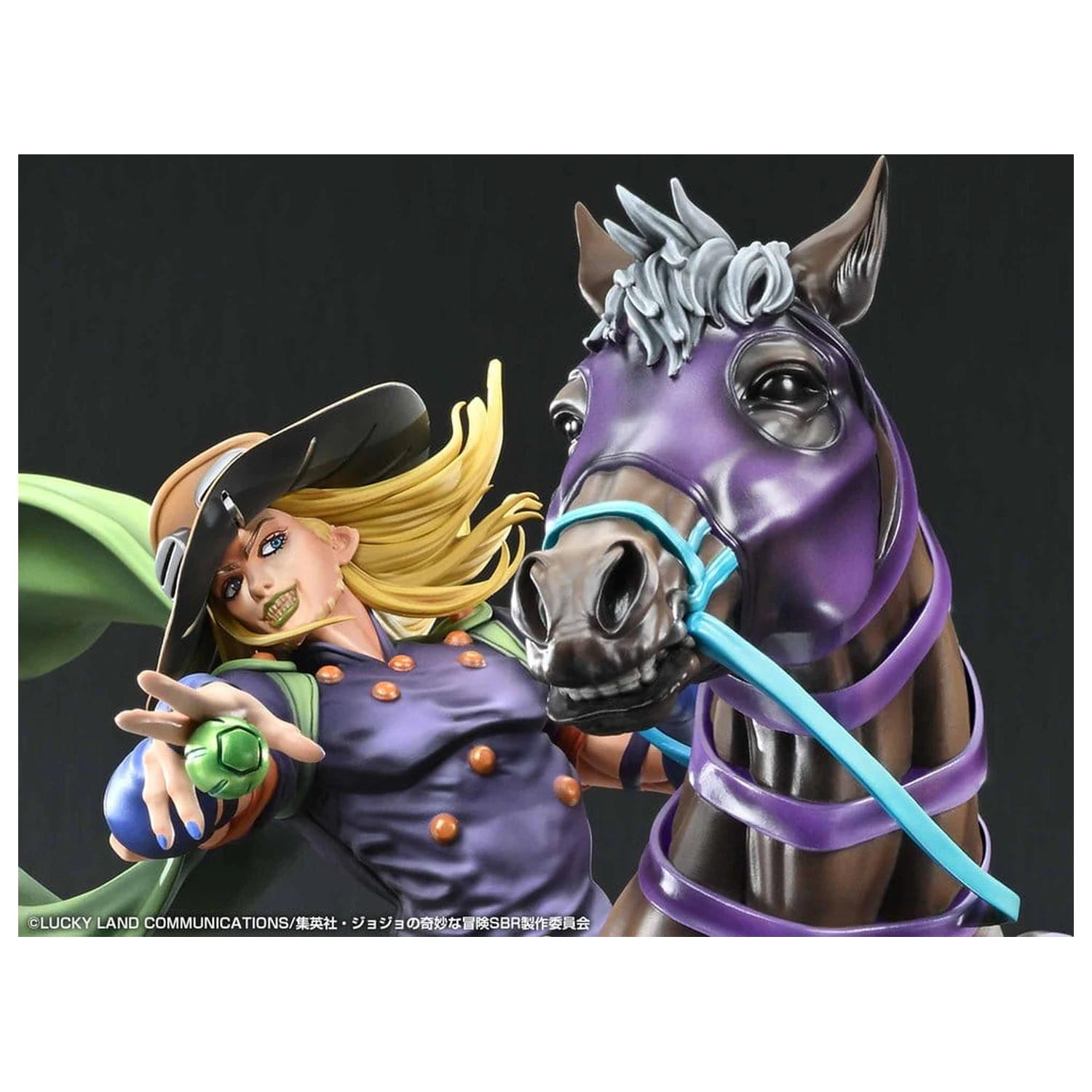 JoJo's Bizarre Adventure: Steel Ball Run Figurina Gyro Zeppeli & Valkyrie 31 cm poza produsului