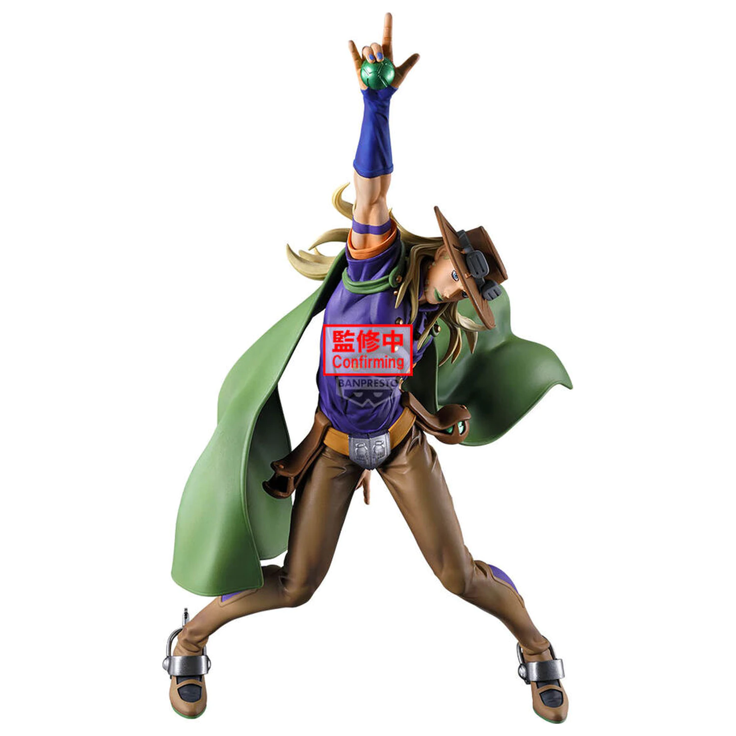 Jojo's Bizarre Adventure Steel Ball Run Mometria figurina Gyro Zeppeli 26cm poza produsului
