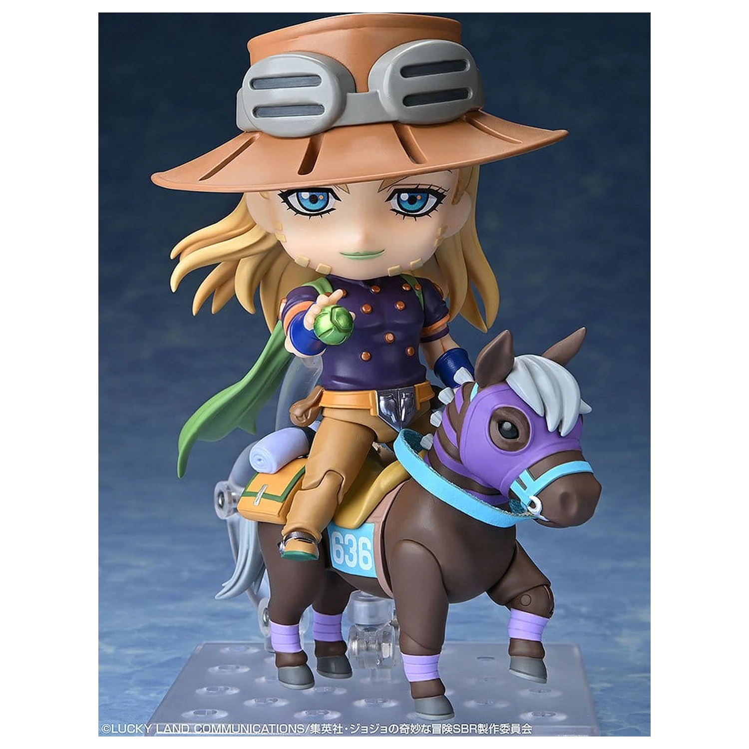 JoJo's Bizarre Adventure Steel Ball Run Nendoroid Figurină de acțiune Gyro Zeppeli DX Ver. 10 cm poza produsului