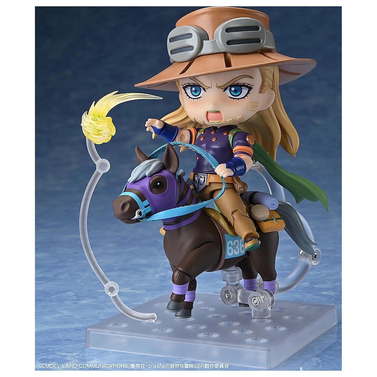 JoJo's Bizarre Adventure Steel Ball Run Nendoroid Figurină de acțiune Gyro Zeppeli DX Ver. 10 cm poza produsului