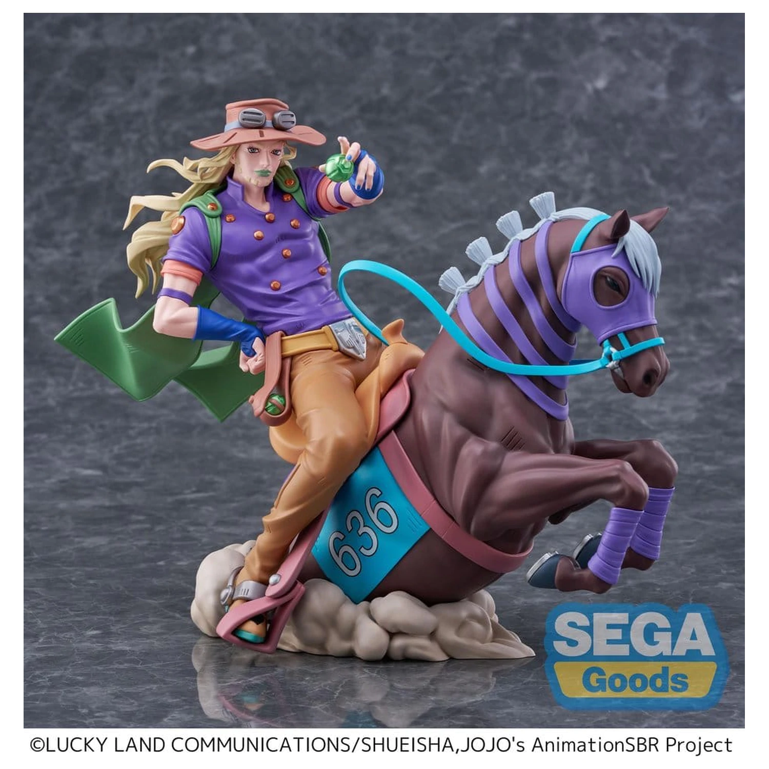 JoJo's Bizarre Adventure: Steel Ball Run XrossLinkMAX figurina PVC Gyro Zeppeli 18 cm poza produsului