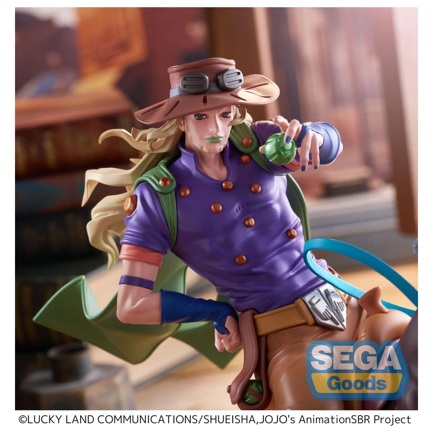 JoJo's Bizarre Adventure: Steel Ball Run XrossLinkMAX figurina PVC Gyro Zeppeli 18 cm poza produsului