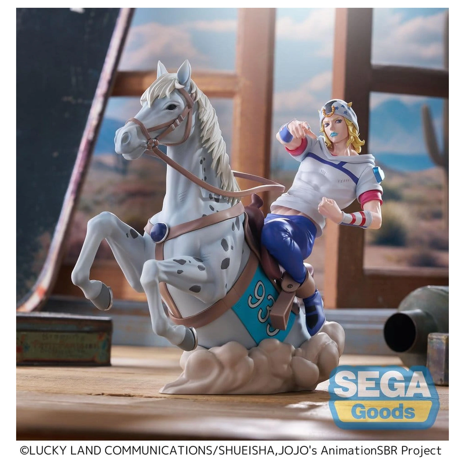 JoJo's Bizarre Adventure: Steel Ball Run XrossLinkMAX figurina PVC Johnny Joestar 18 cm poza produsului