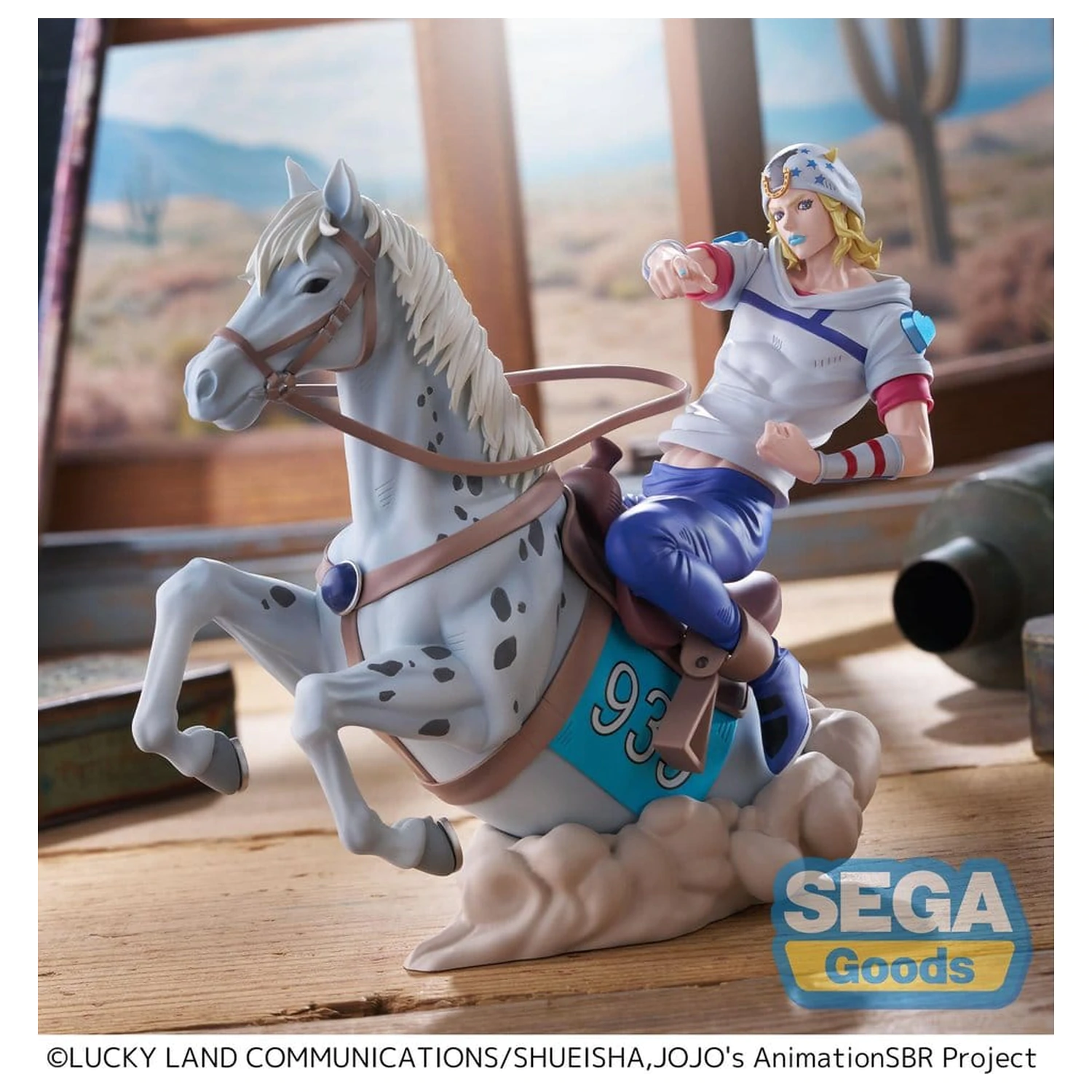 JoJo's Bizarre Adventure: Steel Ball Run XrossLinkMAX figurina PVC Johnny Joestar 18 cm poza produsului