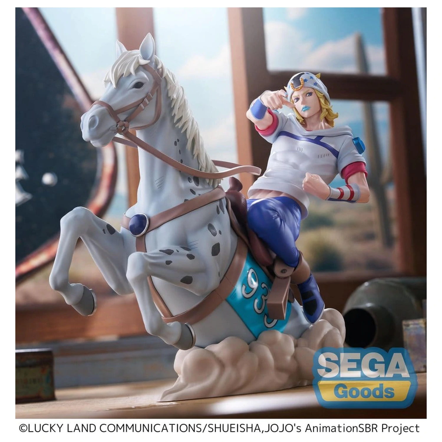 JoJo's Bizarre Adventure: Steel Ball Run XrossLinkMAX figurina PVC Johnny Joestar 18 cm poza produsului