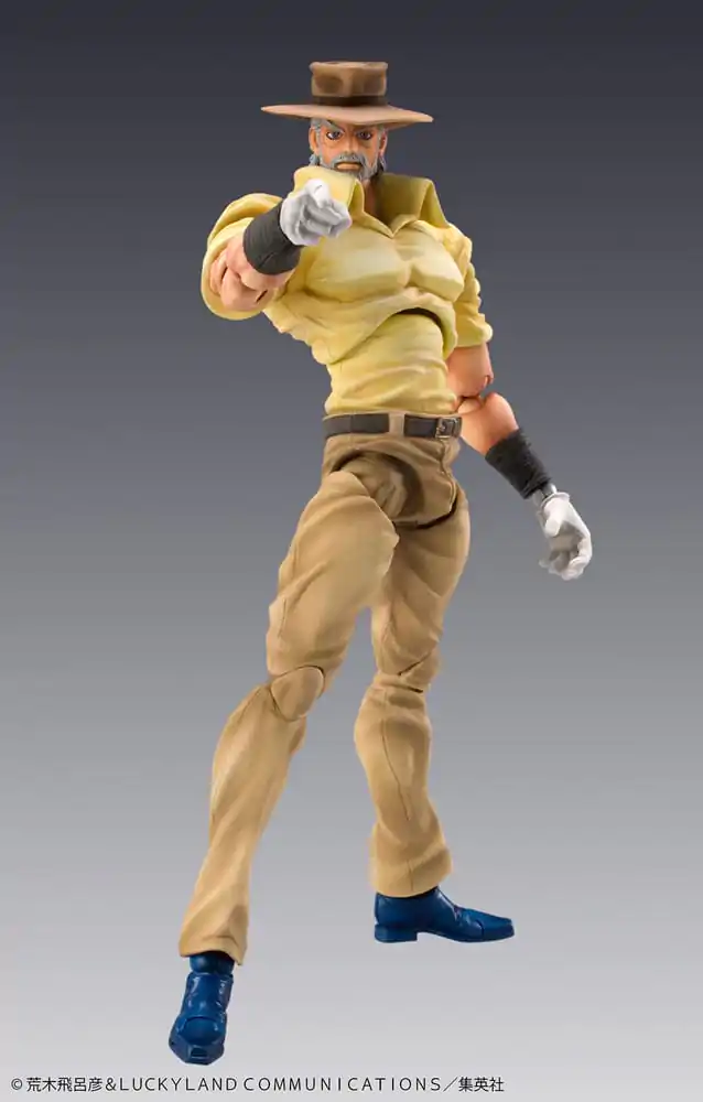 JoJo's Bizarre Adventure figurină de acțiune Super Action Chozokado (Joseph Joestar & Iggy) (ediția a 3-a) 15 cm poza produsului
