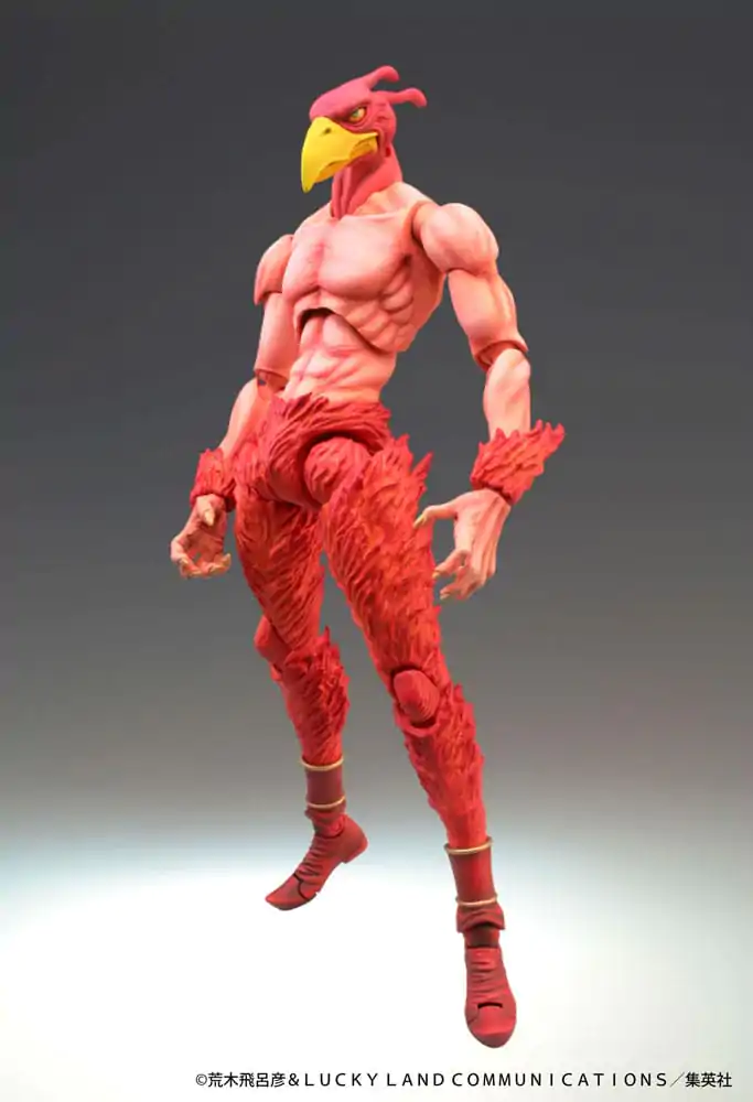 JoJo's Bizarre Adventure Figurina Super Acțiune Chozokado (Magician's Red) 16 cm (re-run) poza produsului