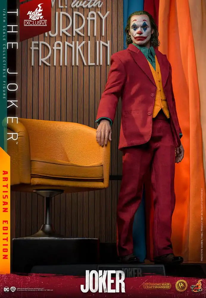 Joker Movie Masterpiece Action Figure 1/6 The Joker Artisan Edition 30 cm poza produsului