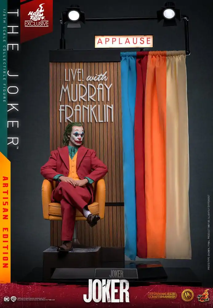 Joker Movie Masterpiece Action Figure 1/6 The Joker Artisan Edition 30 cm poza produsului