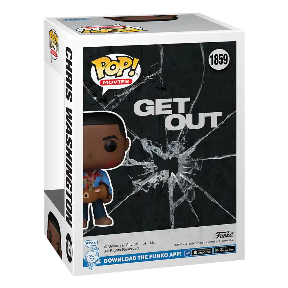 Jordan Peele Funko POP! Movies Figurina din vinil Get Out - Chris Washington w/Deer 9 cm poza produsului