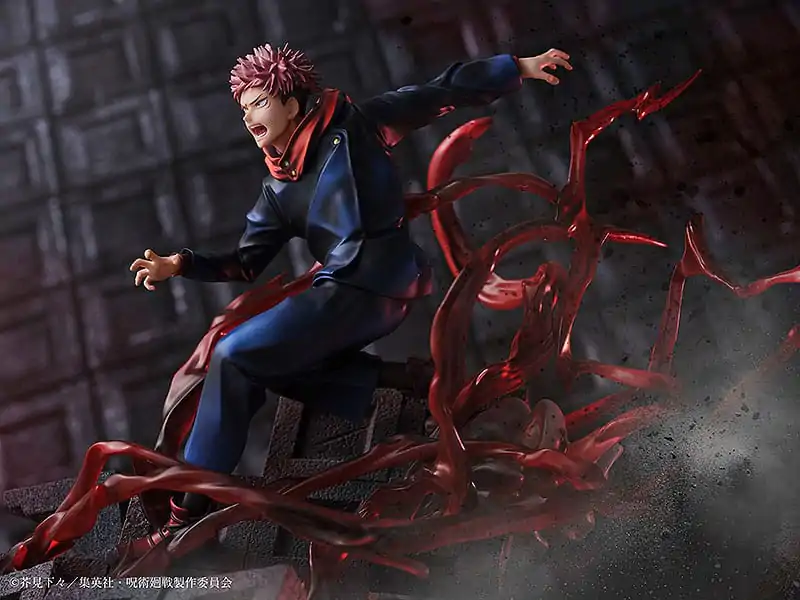 Jujutsu Kaisen Statuie PVC 1/7 Yuji Itadori 24 cm poza produsului