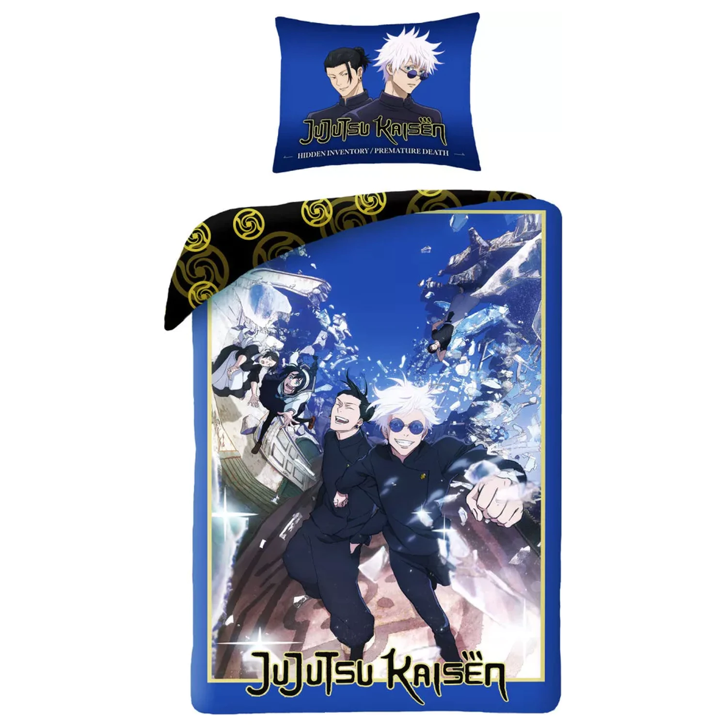 Jujutsu Kaisen Blue Energy husa de plapuma poza produsului