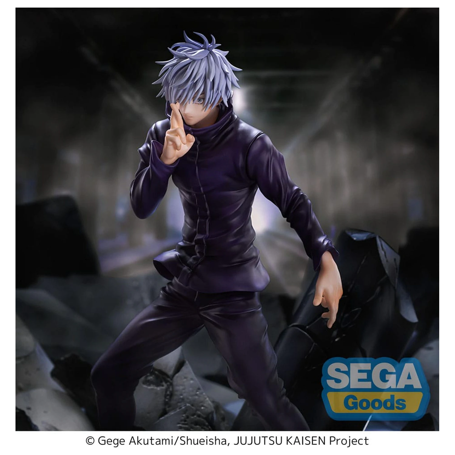 Jujutsu Kaisen Figurizm Luminasta Statuie din PVC Shibuya Incident Satoru Gojo Unlimited Void 21 cm poza produsului