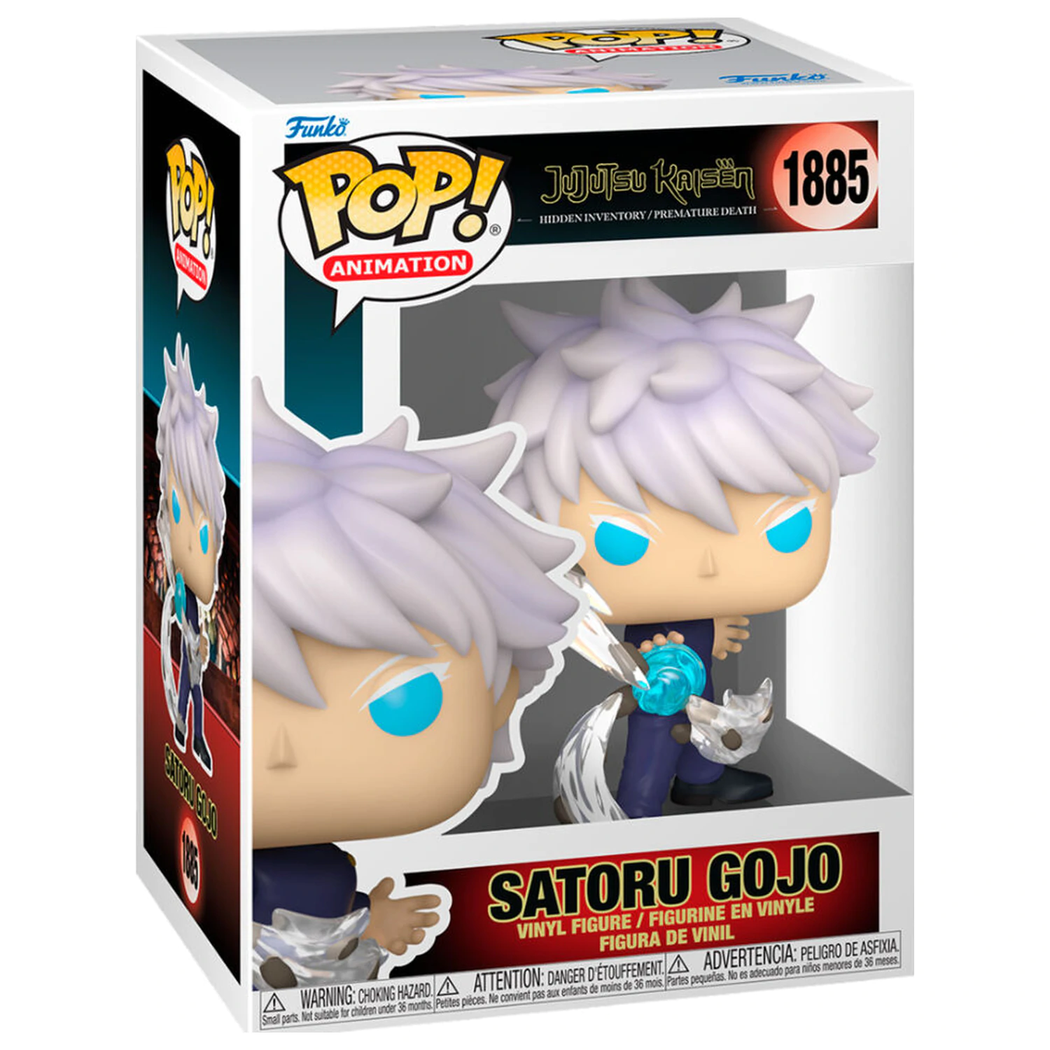 Jujutsu Kaisen Funko POP! Animation Figurine Vinil Gojo (Hidden Inv) 9 cm poza produsului